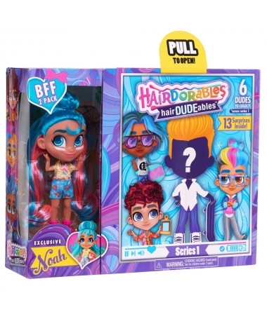 Hairdorables Pack Hairdudables Bff