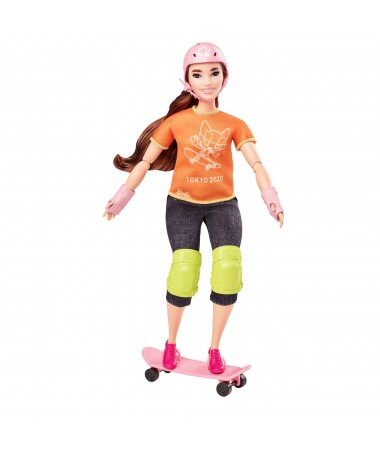 Barbie Skateboarding Olimpiadas Tokyo 20